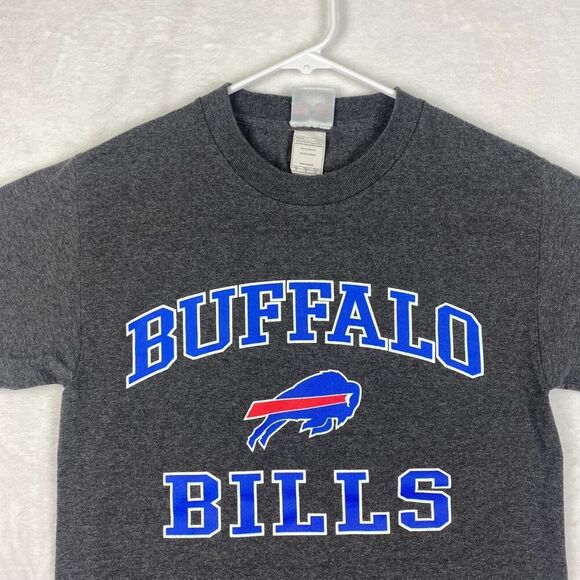 NFL Buffalo Bills T-shirt Mens Small Gray Short Sleeve Crewneck - Picture 3 of 7